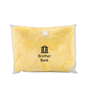 V0826
	-DISPOSABLE PONCHO
	-Yellow/Clear pouch
